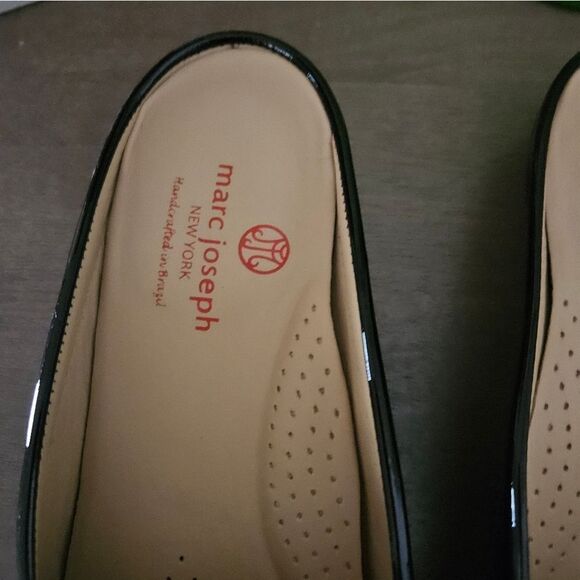 Black Designer Flat Loafers. - Picture 5 of 8